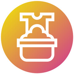 Washing clothes Vector Icon Design Illustration