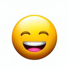 Fototapeta premium happy emoji, emoji, smiley, smile, face, emoticon