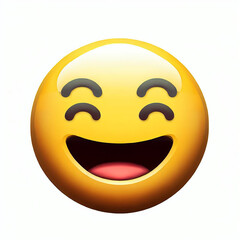 Fototapeta premium happy emoji, emoji, smiley, smile, face, emoticon