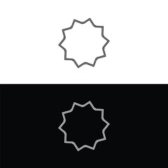 Circle vector logo template design . Circle icon illustration