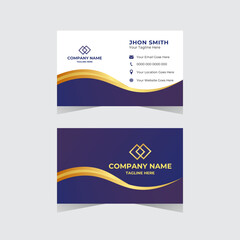 Modern business card template