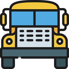 School Bus Icon