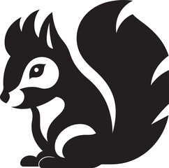 Midnight Nutcracker Mark Graceful Ebony Squirrel