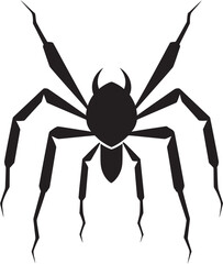 Monochrome Insect Symbol Vectorized Stick Insect Profile