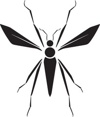 Stick Insect Line Artwork Whimsical Insect Illustration