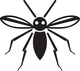 Stylized Stick Insect Logo Intricate Insect Icon