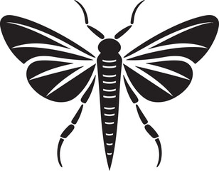 Minimalistic Bug Enigma Vectorized Insect Discovery