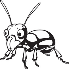 Wooden Invaders Vector Black Termite Swarm Emblem