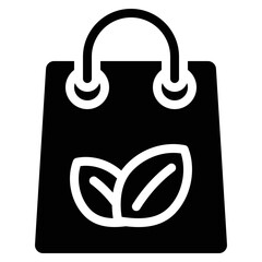 Eco Shopping Bag Icon