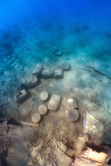 biohazard waste underwater