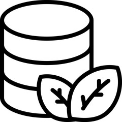 Eco Database Icon