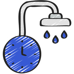 Shower Timer Icon