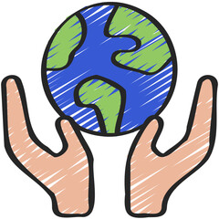 Save The Planet Icon