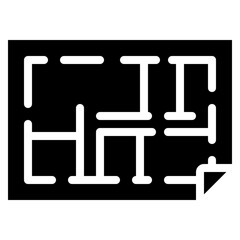 Blueprint House Plans Icon