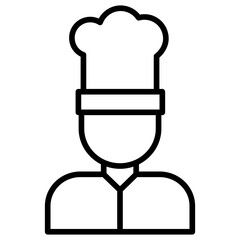 Outline Chef icon