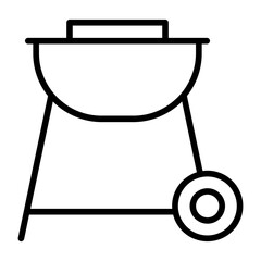 Outline Barbeque icon