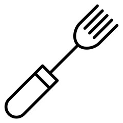 Outline Garden Fork icon