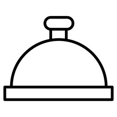 Outline Dinner icon