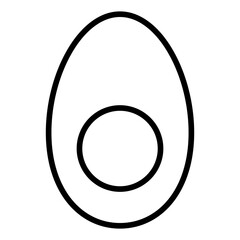 Outline Egg icon