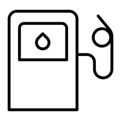Outline Fuel icon