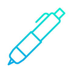 Outline gradient Pen icon
