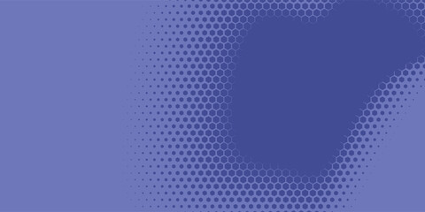 Geometric abstract Hexagon Two Color Background