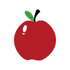 vector hand drawn apple fruit illustration
