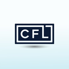 real estate investment firm letter CFL logo