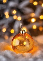 Christmas night decoration amber lights colors