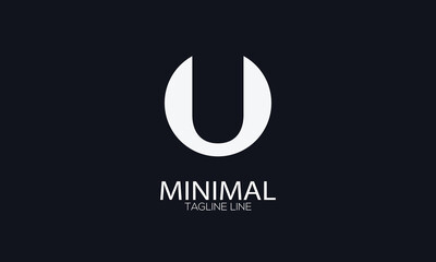 letter icon U vector © Vector Design