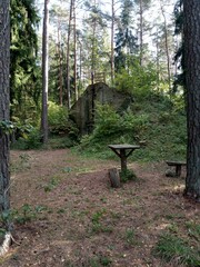 rocket base bunker ( Lithuania , Kopusteliu rocket base )