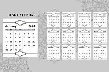 2024 Calendar Templates. New Calendar Design.
