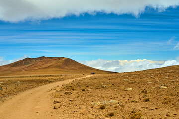 Fototapeta na wymiar view of the foothills of kilimanjaro