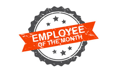 Employee of the month stamp