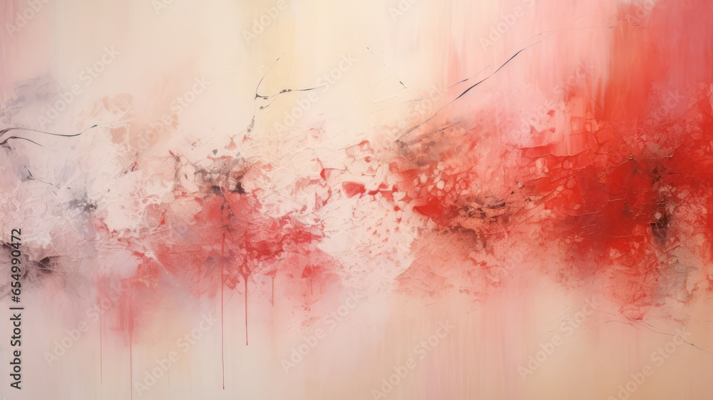 Poster abstract acrylic paint background created with generative ai