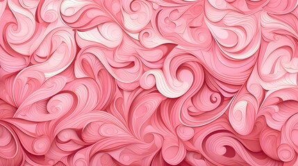 Abstract Background of intricate Patterns in pink Colors. Antique Wallpaper