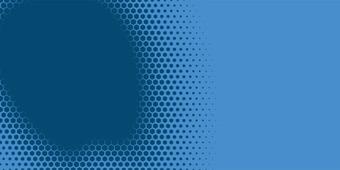 Geometric abstract Hexagon Two Color Background