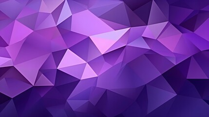 Obraz premium Abstract Background of triangular Patterns in dark purple Colors. Low Poly Wallpaper
