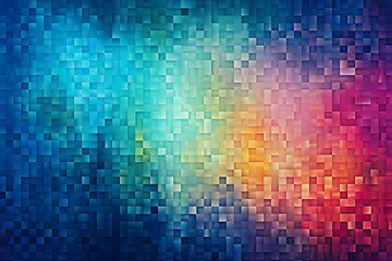 abstract colorful background with squares