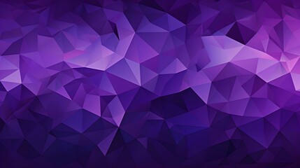 Abstract Background of triangular Patterns in purple Colors. Low Poly Wallpaper