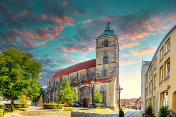 Altstadt, Hildesheim, Deutschland 