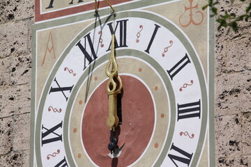 Uhr im Kloster Wessobrunn