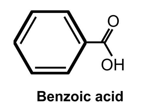 Benzoic acid molecule