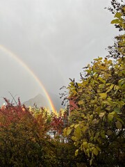 rainbow in the sky
