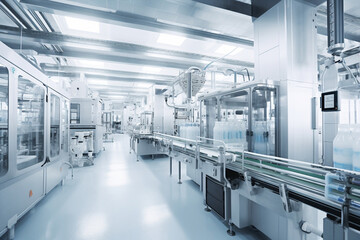 Machine technology industrial factory plant modern equipment line production manufacture - Powered by Adobe