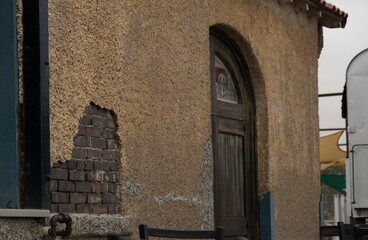 Entry to the service area of Lamy railroad depot © Dmitri Kotchetov