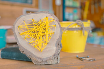 wooden art