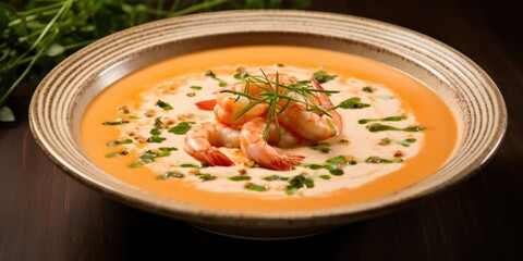 Get ready to indulge in the ultimate comfort food an exquisite bisque b with juicy shrimp and decadent lobster, harmonized by a harmonious symphony of es and herbs.