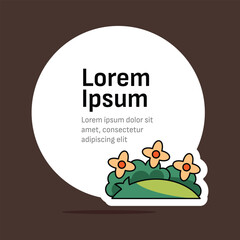 Grill card design. Template design