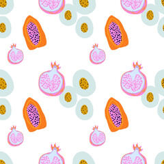 fruits seamless pattern